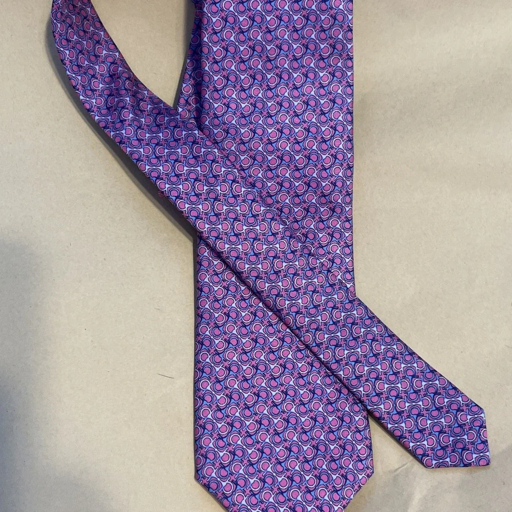 Brooks Brothers Mens‎ Silk Tie Pink  Office Work Professional